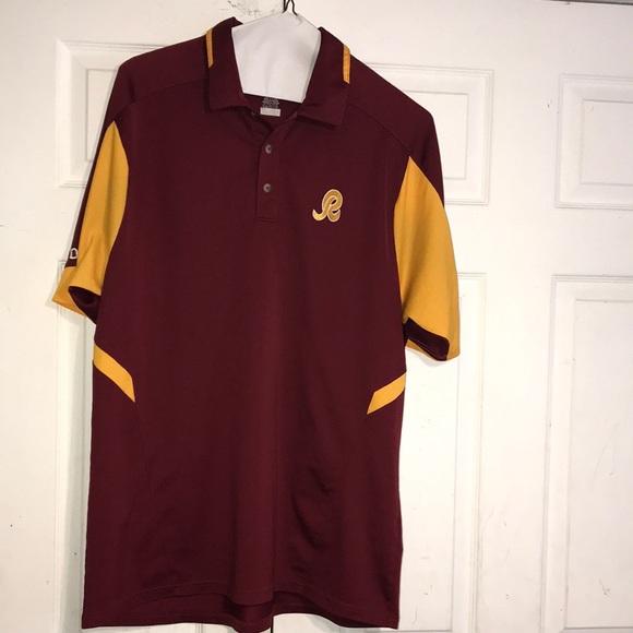 Men’s NFL Redskins Reebok Polo - Picture 1 of 13